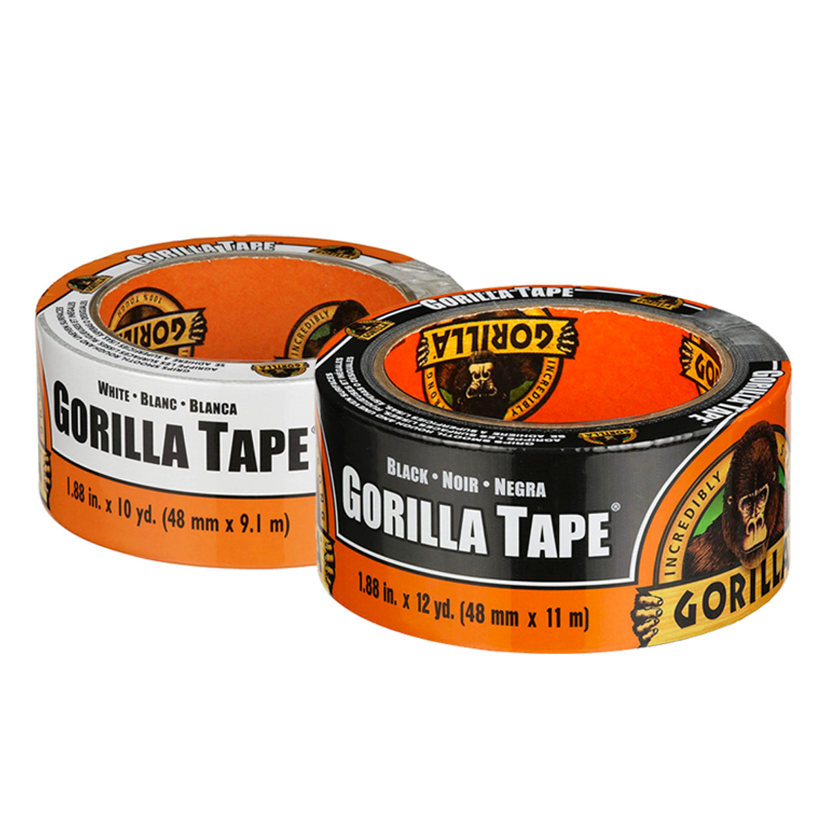 Gorilla Duct White, Tape, 48mm x 10M