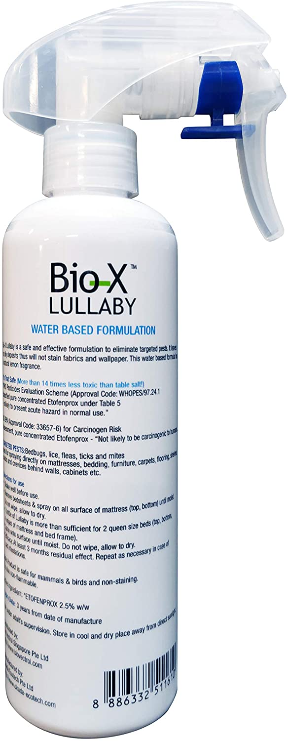 Bio-X 6-in-1 Lullaby Bedbugs Spray [220ml]