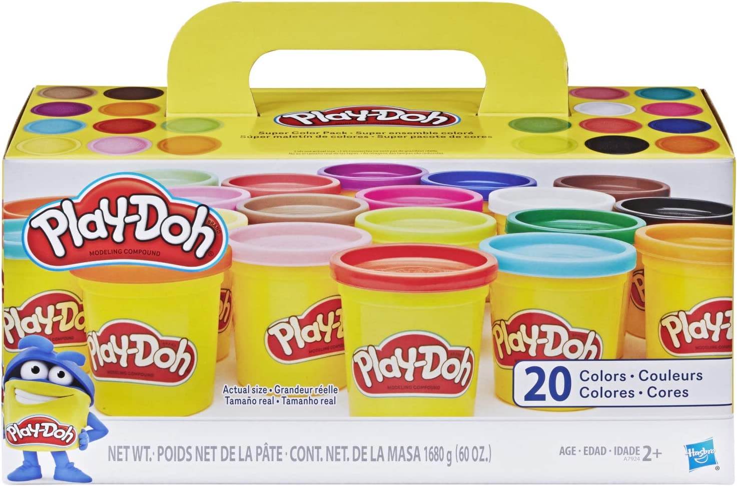 Play-Doh Super Colour Pack of 20 Cans