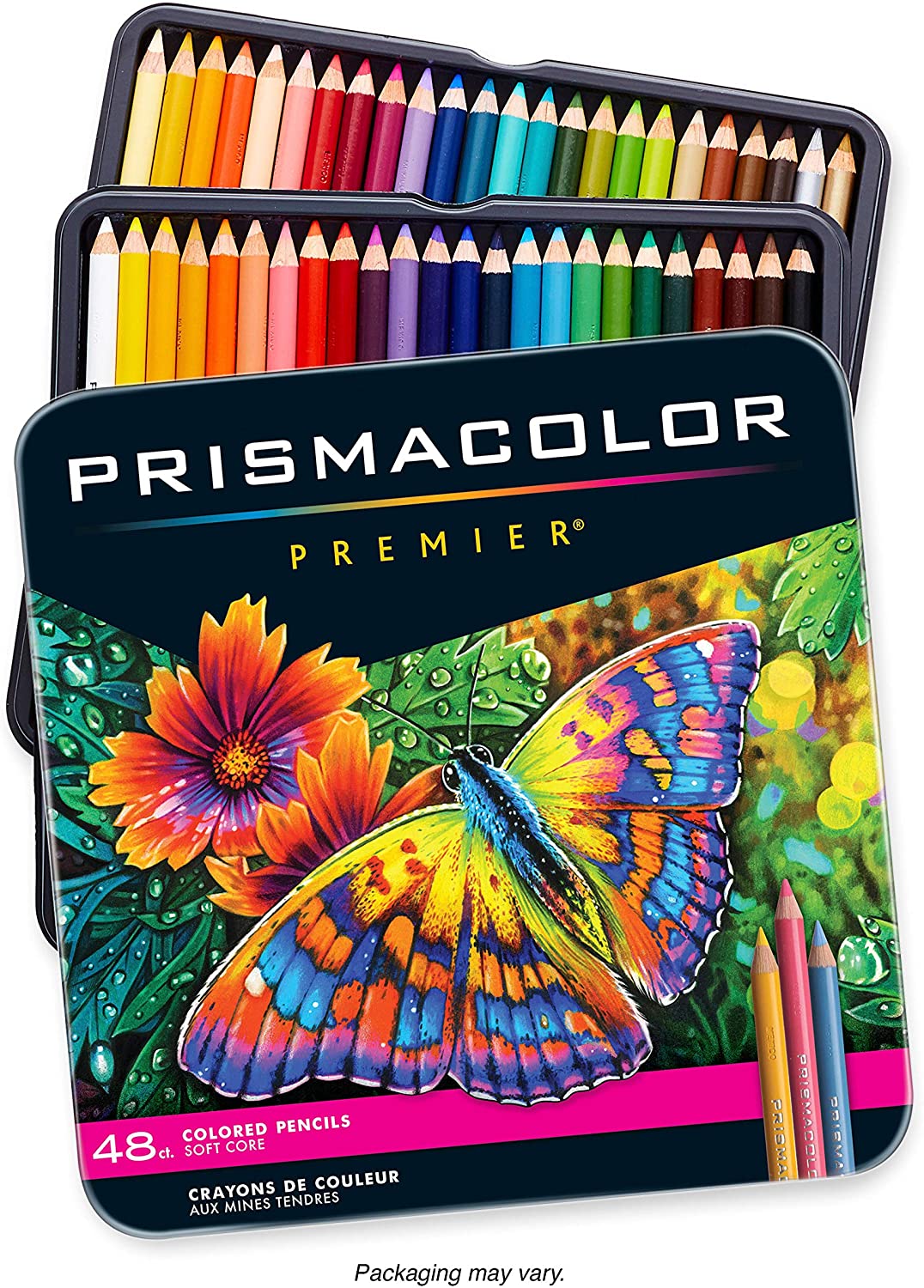 Prismacolor Premier Soft Core Colored Pencils Set of 48