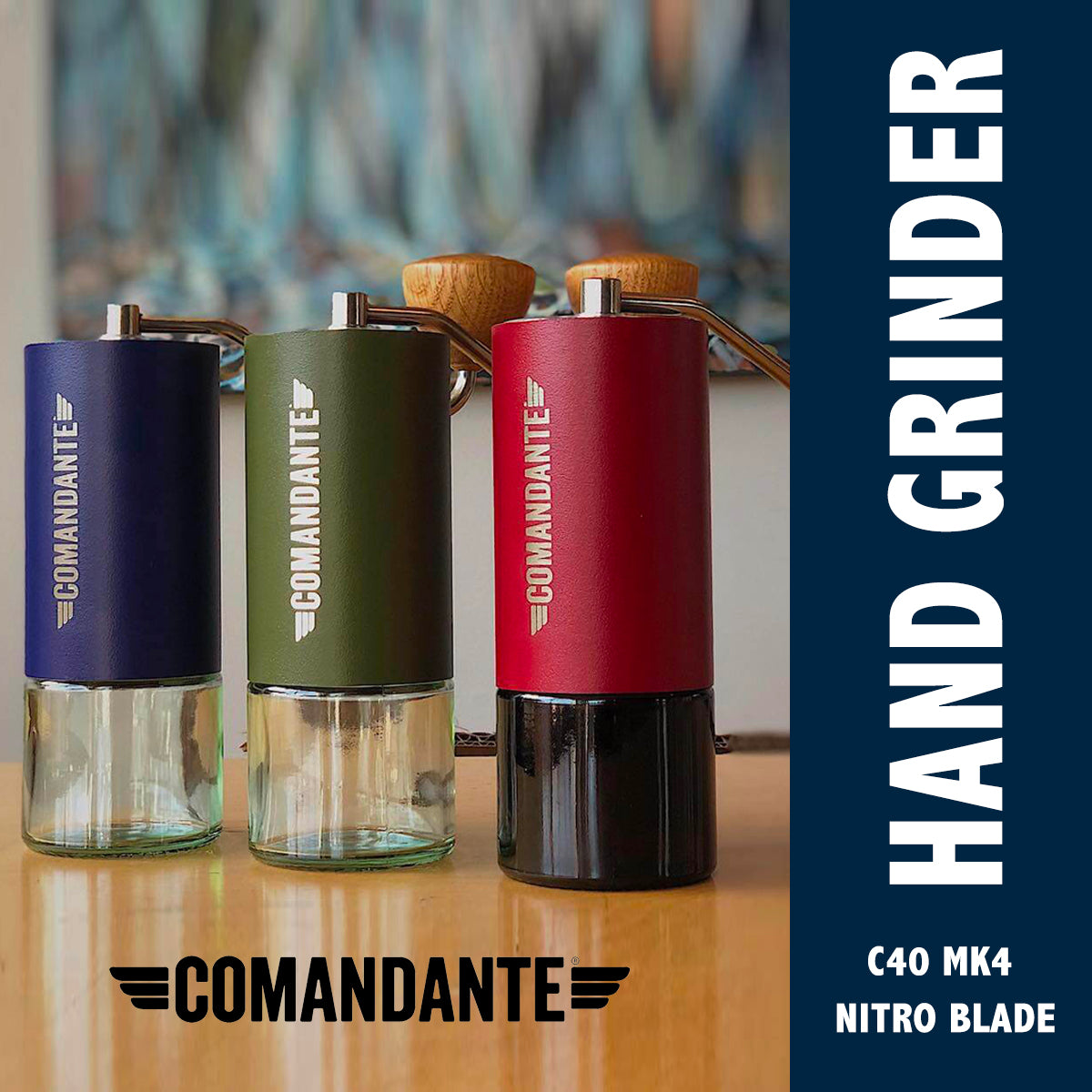Comandante C40 MK4 Nitro Blade Hand Grinder [Various Colors]