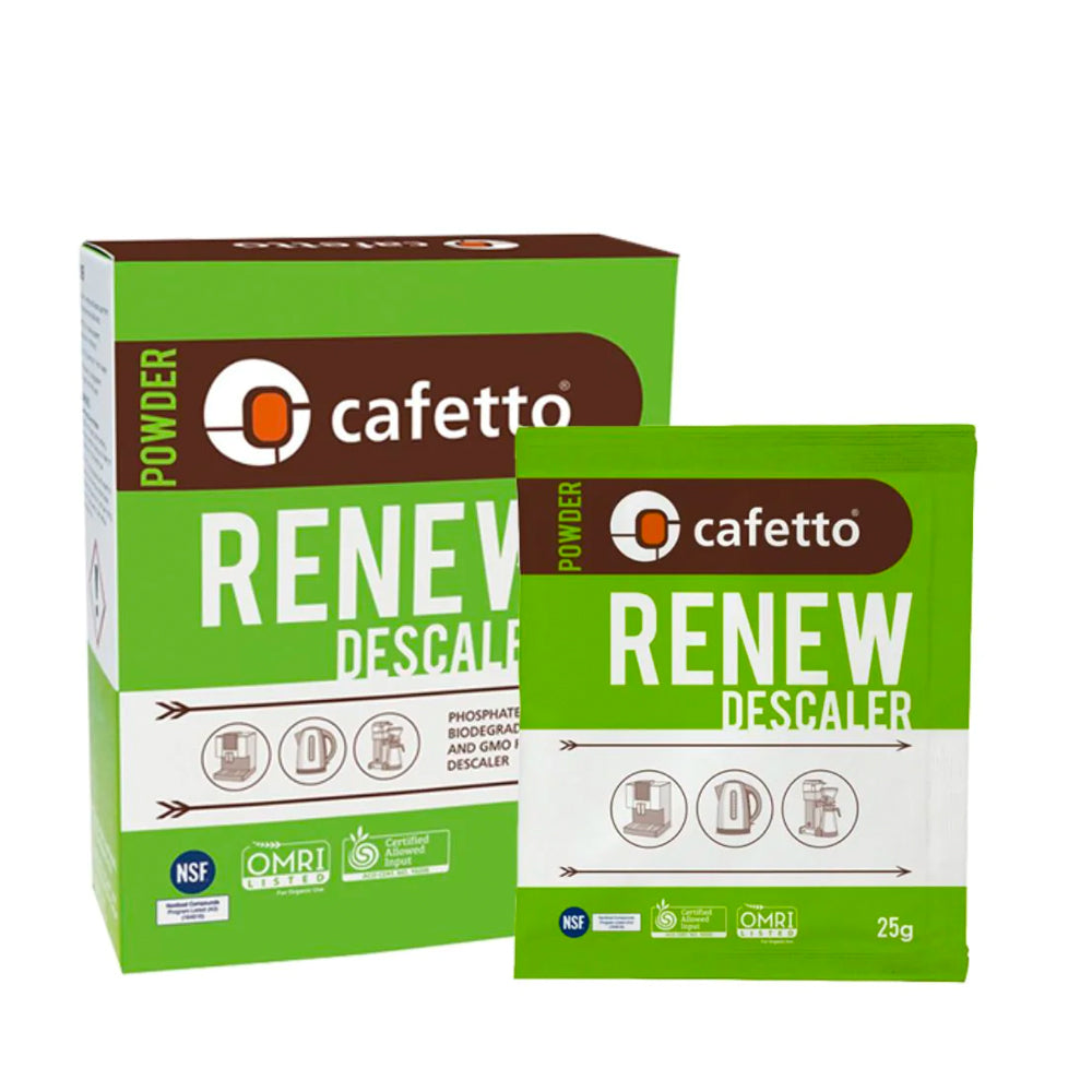 Cafetto Renew Descaler Sachets [4 x 25g]