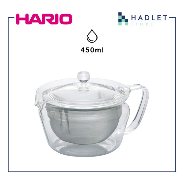 Hario Chacha Kyusu Maru Tea Pot [300-700ml]