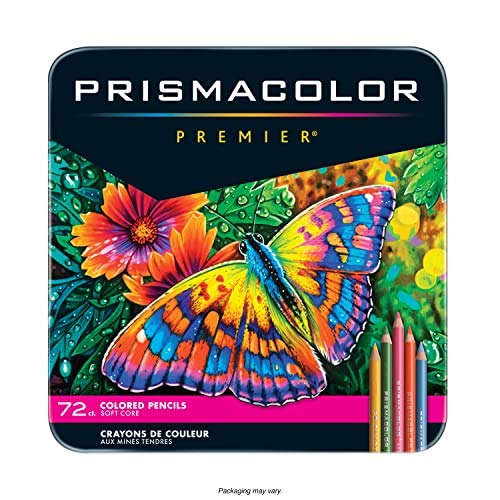 【72支】Prismacolor Premier软芯彩色铅笔套装专业套装送礼品质