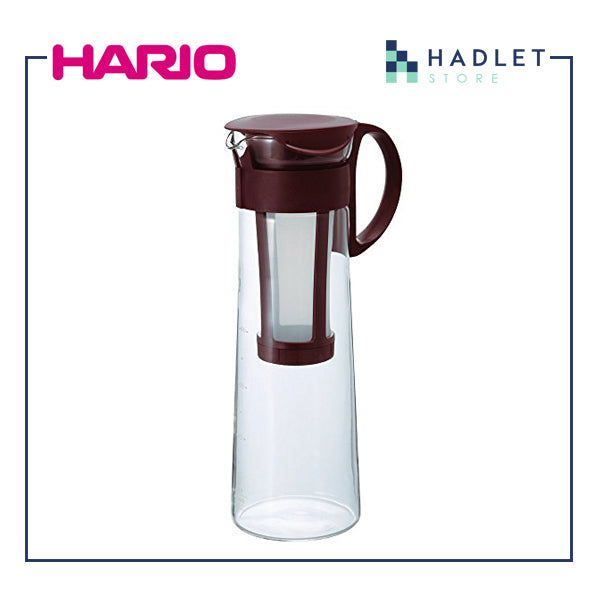 Hario“Mizudashi”冷萃咖啡壶，600/1000ml，棕色/红色
