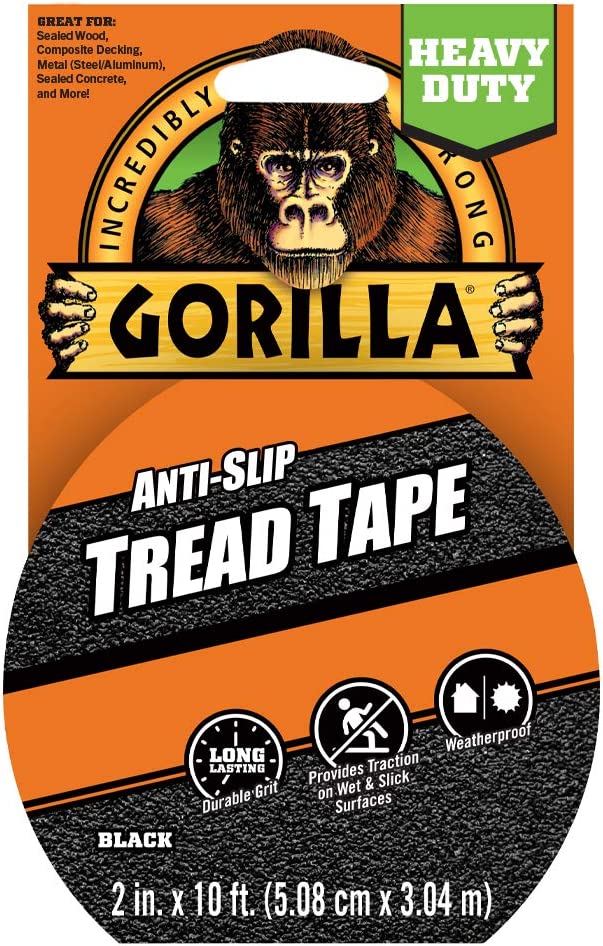 Gorilla Anti-Slip Tread Tape [3m x 5cm]