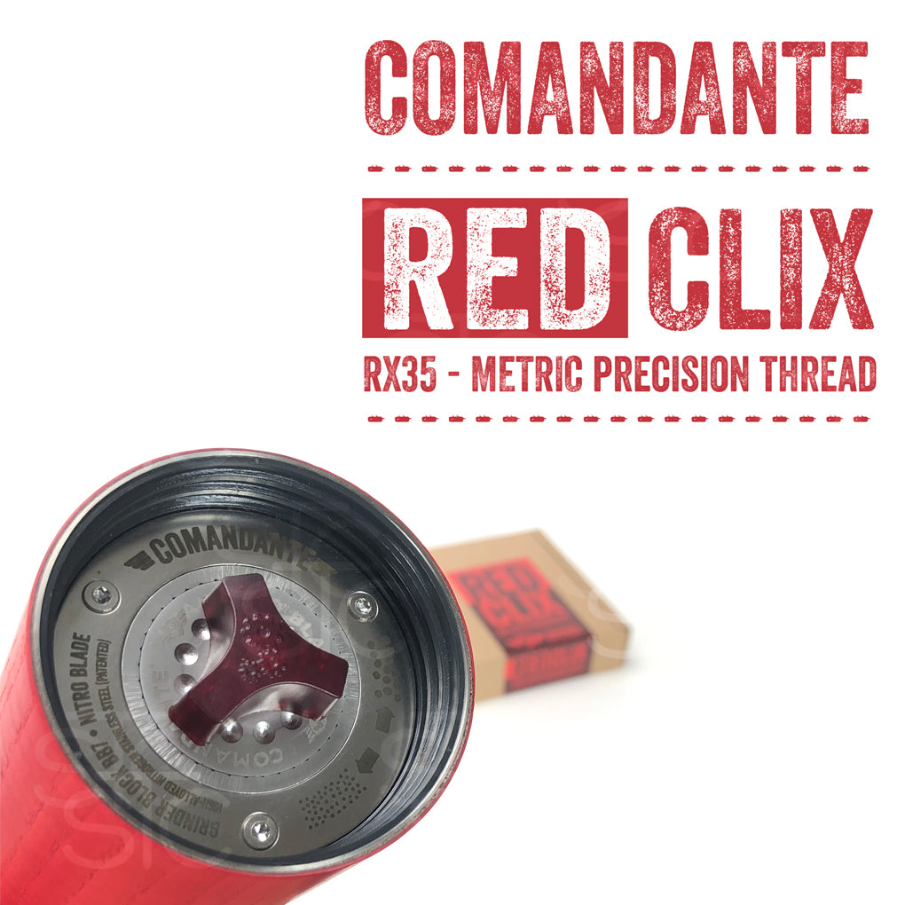 Comandante Red Clix RX35 公制精密螺纹