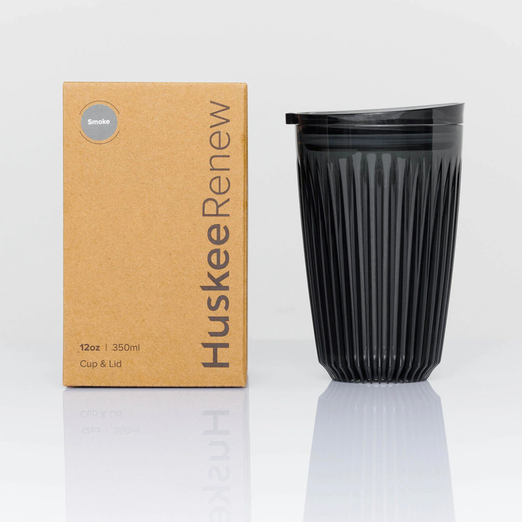 Huskee Renew 12oz Cup & Lid [Smoke]