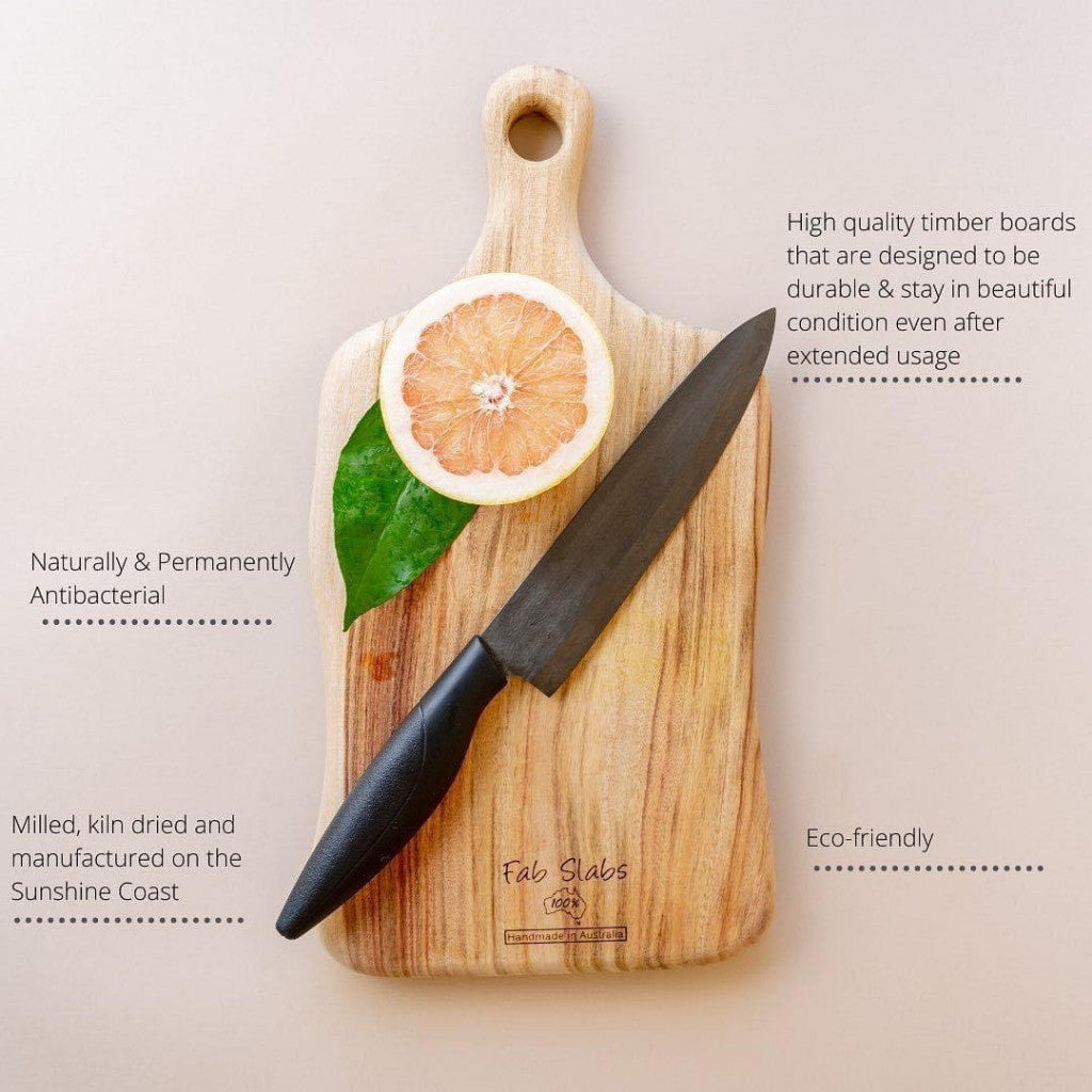 Camphor Laurel Rectangle Chopping Board [Small] by Fab Slabs