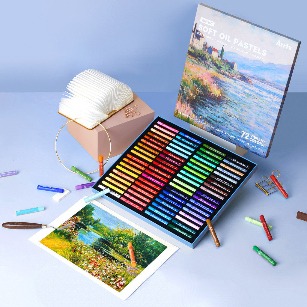 Arrtx soft oil pastels 72 colors