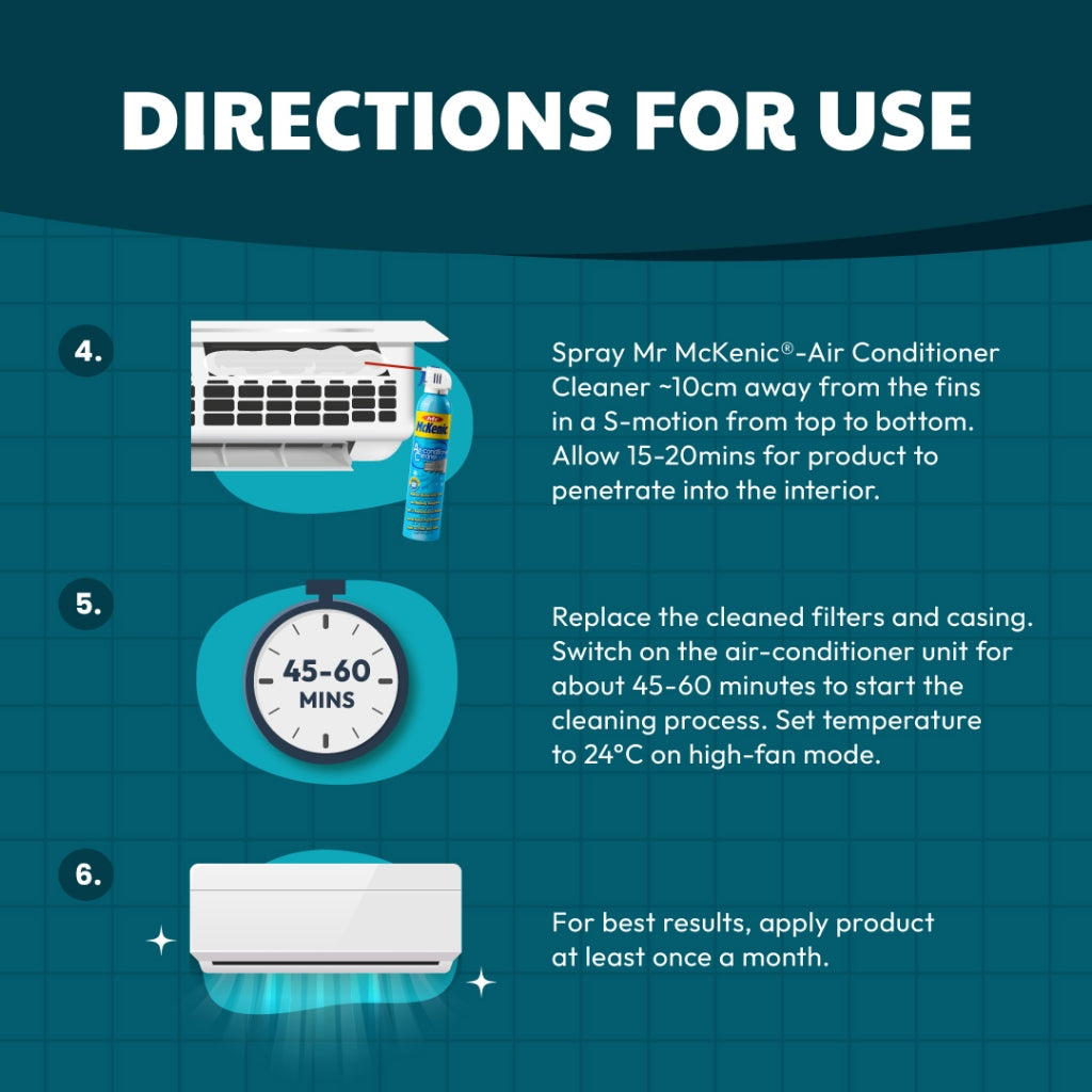 Mr McKenic Air-Conditioner Cleaner (374g)